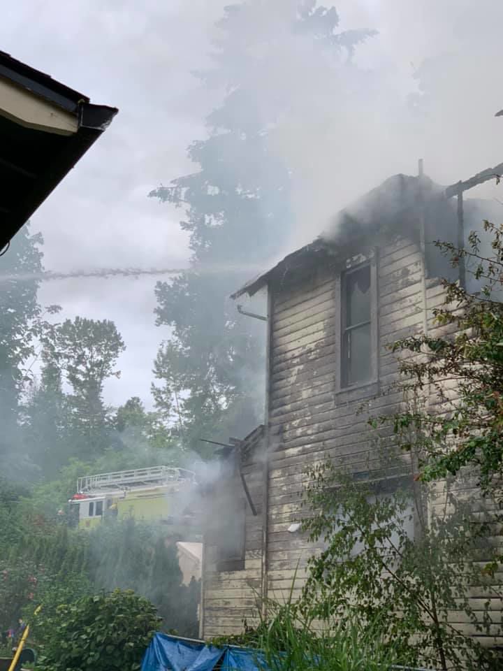 Sunday fire in Rainier 3